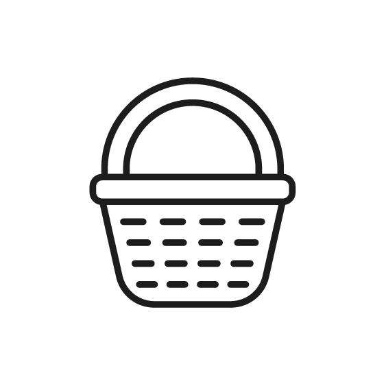 Icône de panier